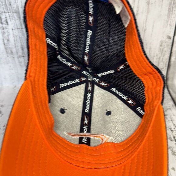 Chicago Bears NFL Reebok Mesh Fitted Youth Hat Cap SnapBack Orange Navy Blue - Picture 5 of 9